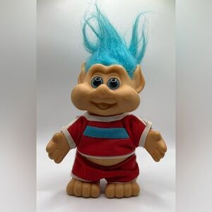 Vintage 1991 ITB Troll Doll With Blue Hair